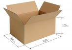  Коробка картонная 260х120х105мм